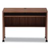 Alera 23.63 in D X 41.38" W X 30" H, Modern Walnut, Laminate ALEVA204224WA